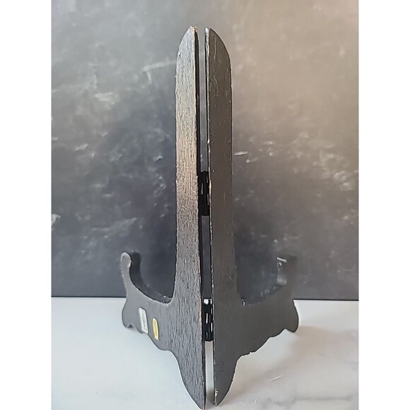 Vintage Black Wooden Display Stand - Picture 4 of 10